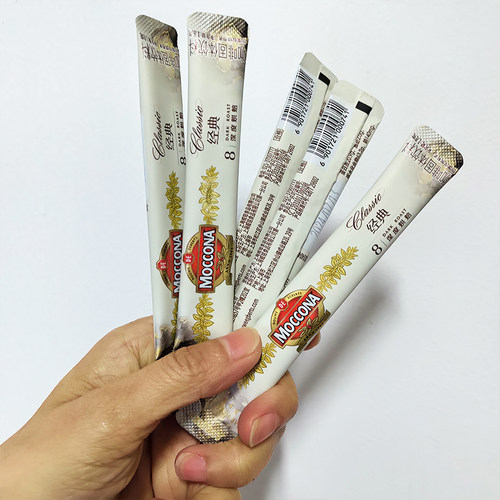 moccona摩可纳经典8号冻干速溶咖啡饮料 深烘整盒100条 400次