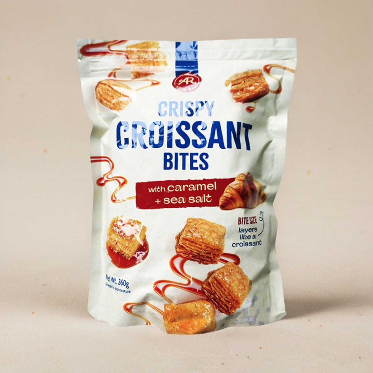 开市客代购 海盐焦糖风味可颂260g 泰国进口CROISSANT BITES