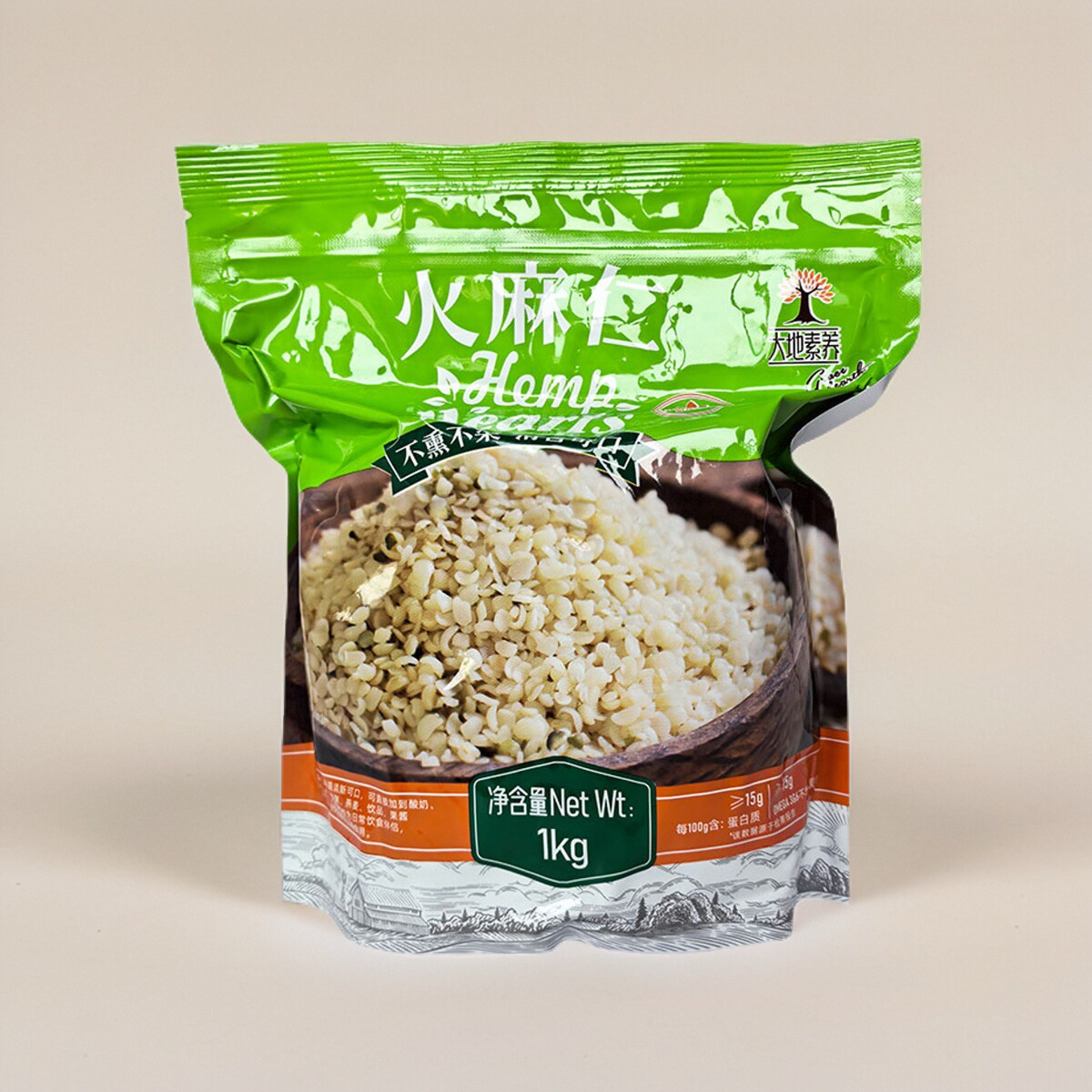 开市客代购HEMP HEARTS大地素养火麻仁 脱壳熟制 酸奶搭配即食