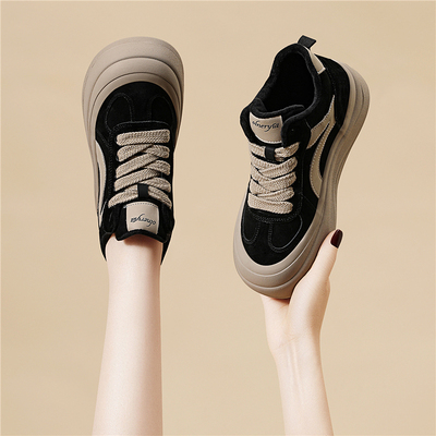 厚底雪地靴女款2025新款