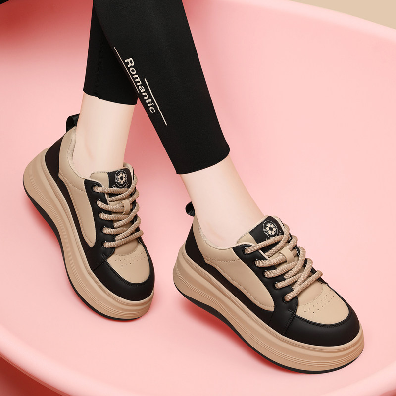 内增高面包鞋女时尚休闲