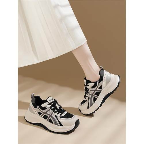 女2025年新款秋季老爹鞋