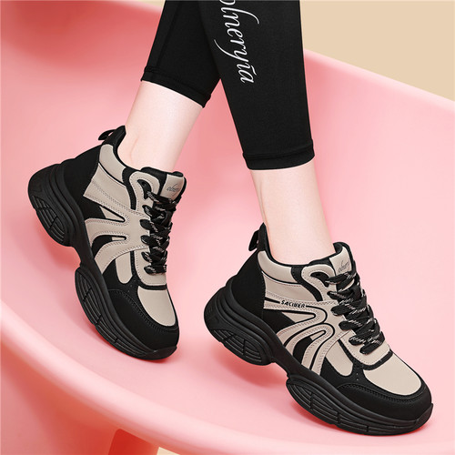 厚底老爹鞋女款2025新款