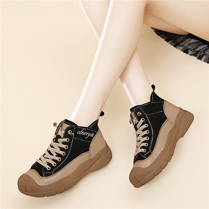 高帮休闲鞋2025年秋冬新