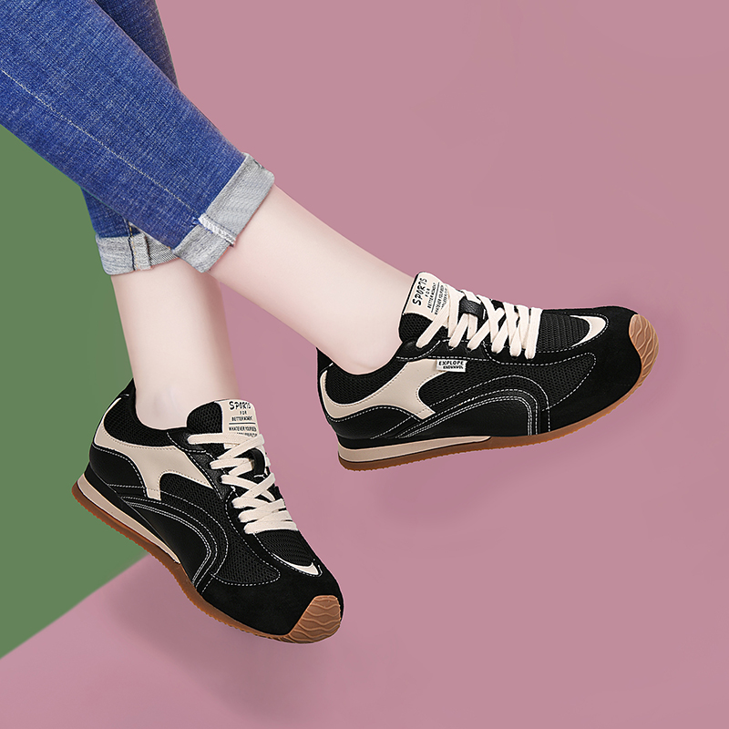 网面透气运动鞋女2025秋