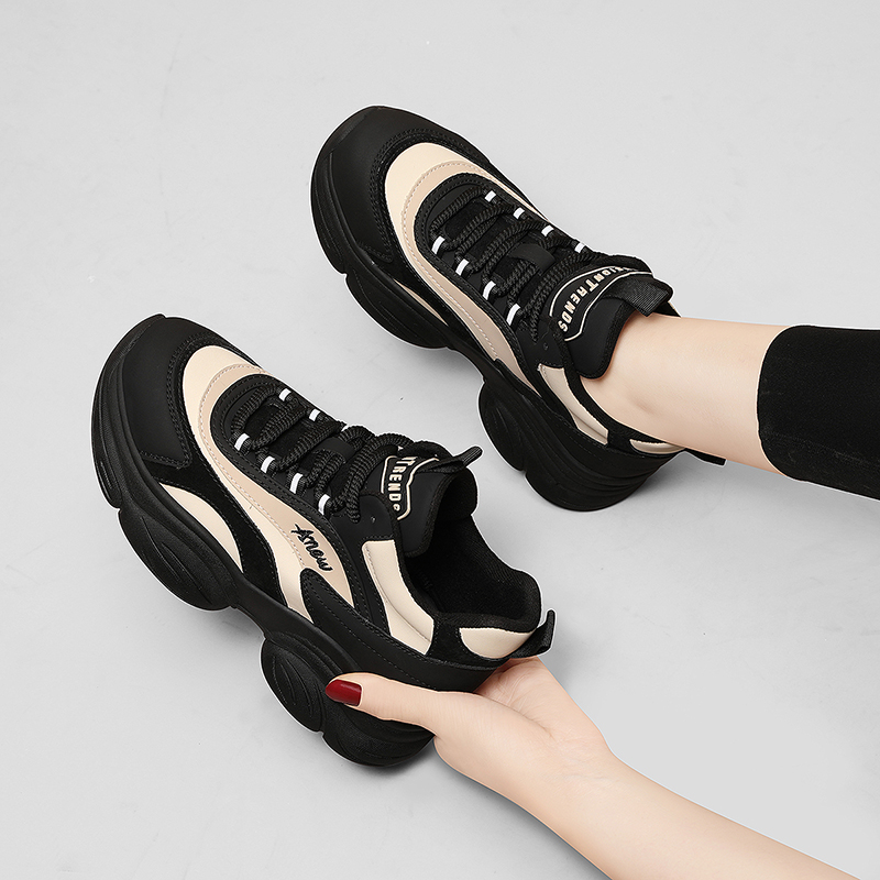 厚底老爹鞋女款2025新款