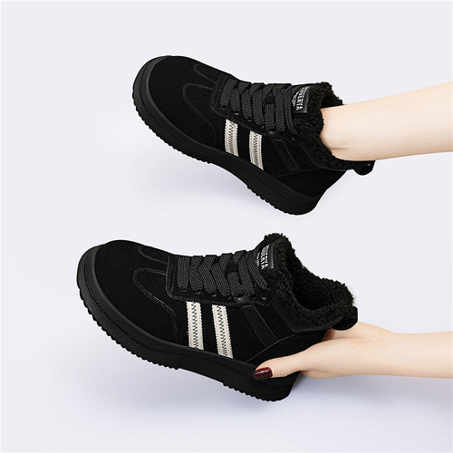 休闲高帮鞋女2025新款秋