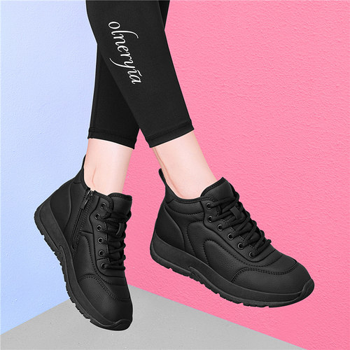 软面休闲鞋女2025新款软