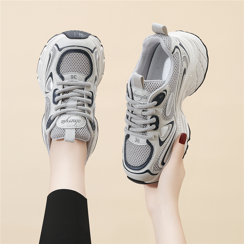 厚底老爹鞋女款2025新款