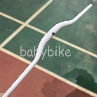 驰比特全地形山地车把31.8/35铝合金车把骑驰白搭边变速飞跃低风