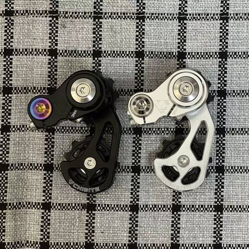 驰比特单速拉链器尾勾直装导链器压链土坡软尾速降DH张力大稳链
