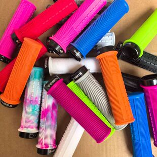 驰比特把套签名单向锁死自行车山地冠军速降适用林道PEATY'S把套