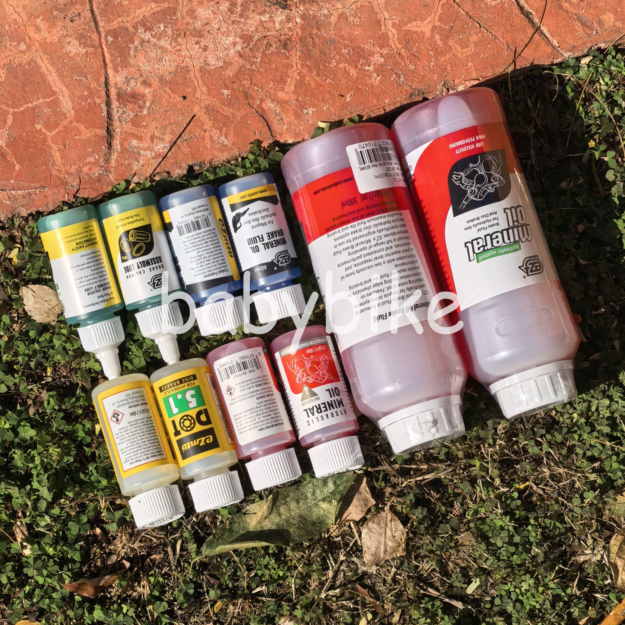 EZmtb 自行车刹车油矿物油油压碟刹 DOT 4 5.1制动液活塞润滑油