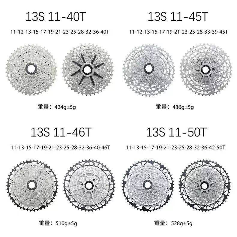 2025款日晖山地车自行车飞轮超轻HG卡式111213速一体飞轮3442t50T