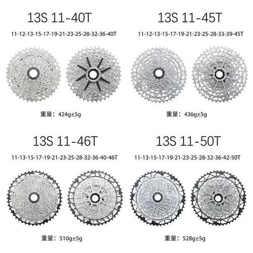 2025款日晖山地车自行车飞轮超轻HG卡式111213速一体飞轮3442t50T