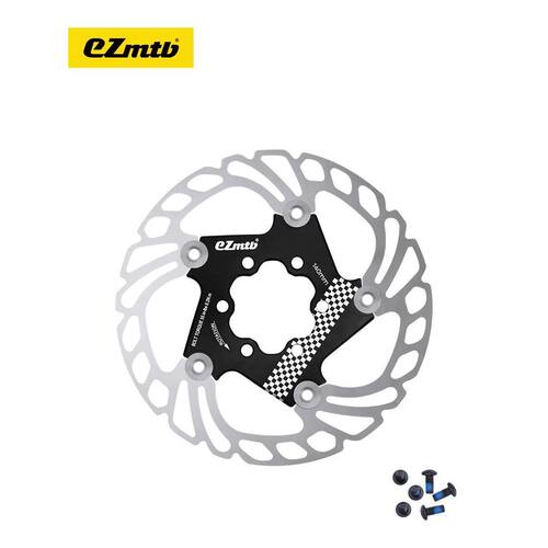 EZmtb山地自行车浮动碟片 六钉刹车碟片 碟刹刹车盘片140-180mm