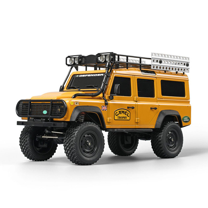 MANGNIU 모델 MN111 랜드 로버 수비수 1:18 RC 모델 등산 오프로드 장난감 원격 제어 자동차 합금 RTR 버전