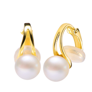珍世缘(珠宝)无痛耳夹淡水珍珠耳饰耳夹女无耳洞耳饰女高级感
