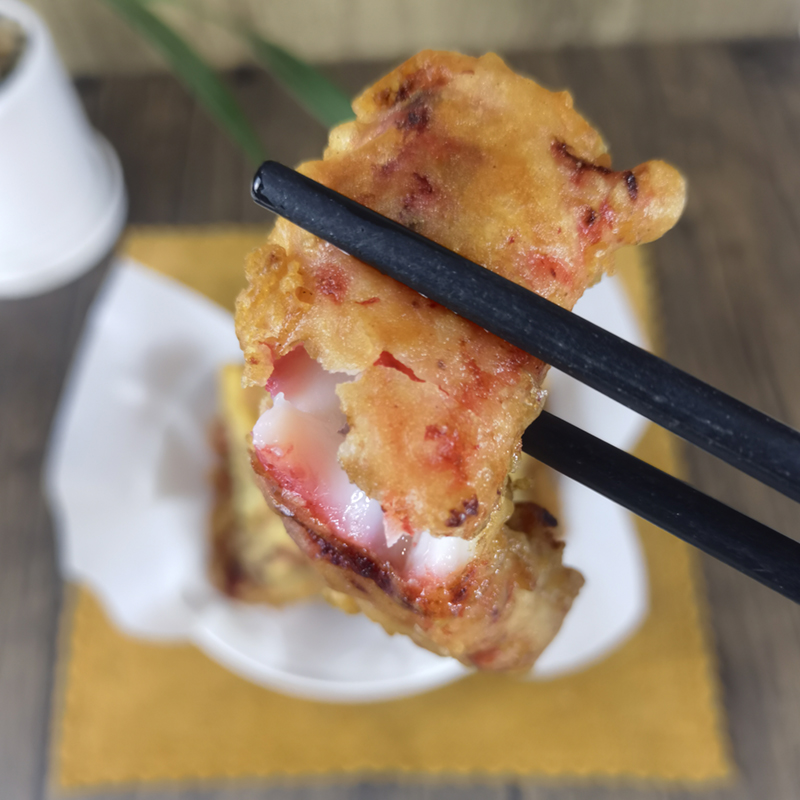 炸红糟鳗鱼闽菜手工制作