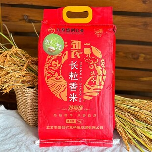 东北劲农 长粒香米长粒香每袋大米5千克实惠装10斤装大米香米包邮