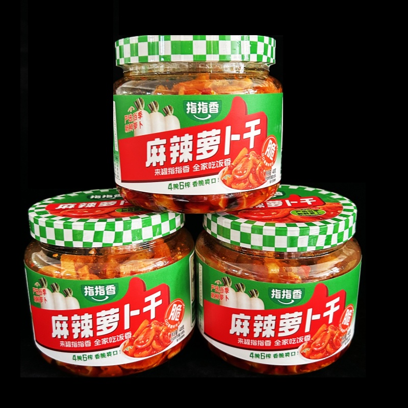 湖北指指香萝卜干400克促销