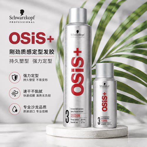 进口施华蔻专业刚劲定型喷发胶