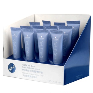 施华蔻专业伊采染前头皮保护精华液 染发前隔离保护头皮