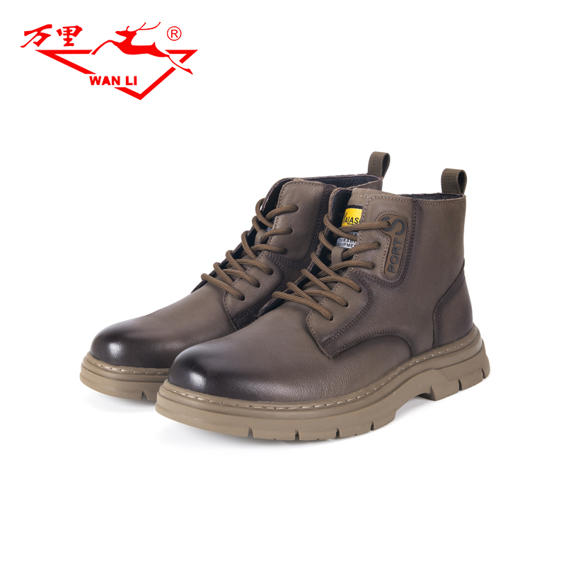 休闲鞋万里马丁靴真皮时尚