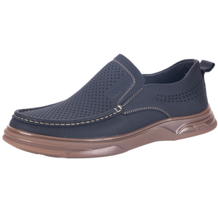 万里新款透气镂空凉鞋舒适平底一脚蹬休闲鞋百搭圆头单鞋HGT3111