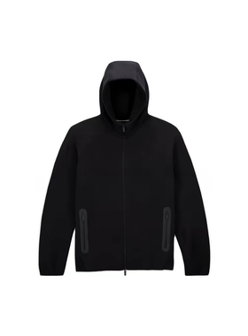 FCG&复古Drake Nocta联名户外纯色硅胶小标字母印花连帽卫衣套装