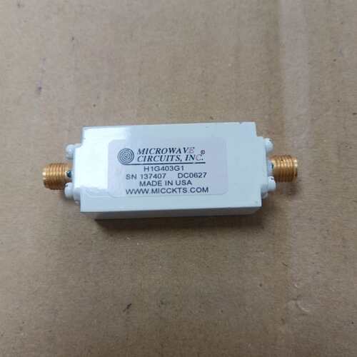 议价H1G403G1 Microwave Circuits射频分