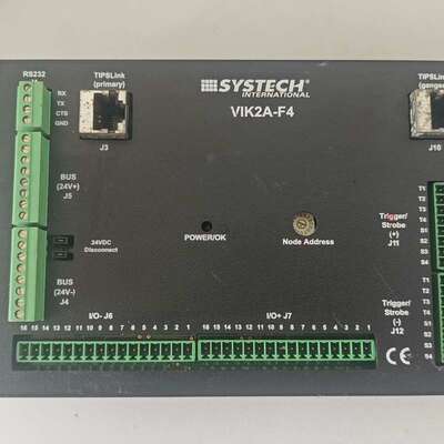 议价SYSTECH控制器VIK2A-F4，实物拍摄如图，外观成色