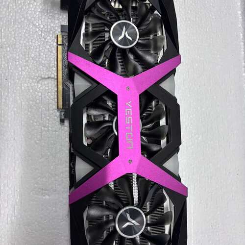 议价盈通RX5500XT 8G高手显卡，短路，开机CPU和显