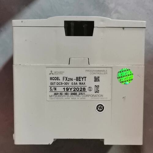 议价三菱PLC扩展模块 FX2N-8EYT，实图拍摄，功能正常，