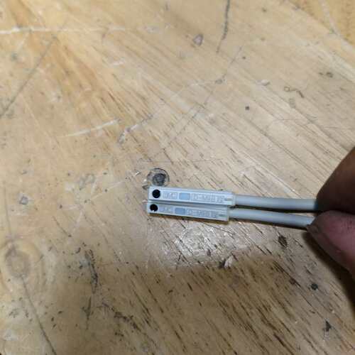 议价欧姆龙OMRON温度传感器，DM9B-MZ拆机件，线长1.5