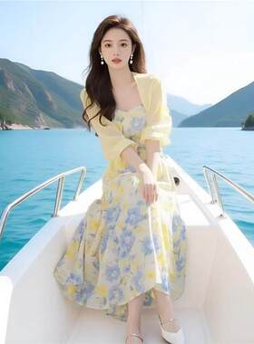 法式吊带连衣裙女夏2026