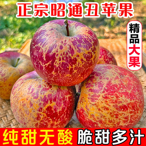 云南昭通市丑苹果冰糖心