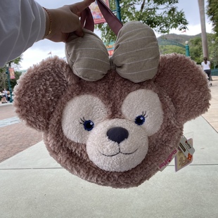 香港迪士尼代购雪莉玫大脸包大号/达菲大脸包//玲娜贝儿/olu/托尼