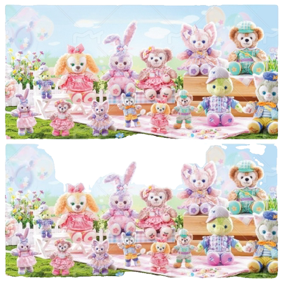 香港迪士尼2024年春日饼饼达菲雪莉玫托尼贝儿星黛露OUL公仔挂件