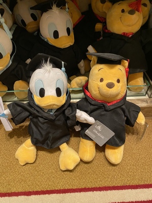 香港迪士尼噗噗毕业公仔SS