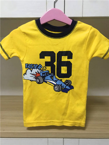 童装美国时尚风短袖t恤