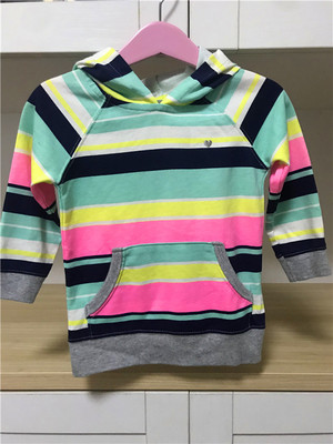特价清仓 美国carters正品 洋气时尚卫衣T恤上衣 女童