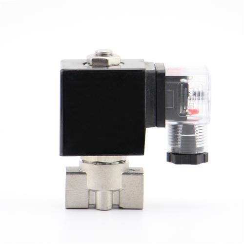 304不锈钢电磁控制阀2寸8DN15高压2025水气螺纹40AC220V5046分1寸