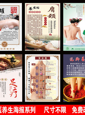 中医养生海报广告画