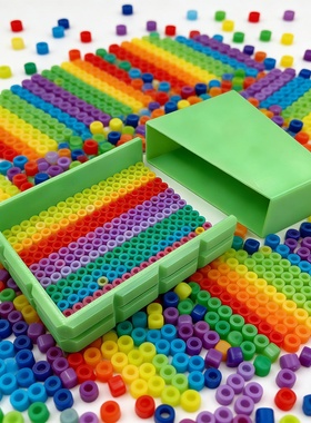 3D打印diy趣味拼豆回收散落豆铲收纳不卡顿高颜值创意装饰摆件