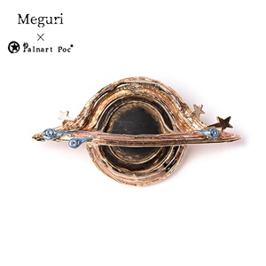 巡meguri日本手作Palnart Poc宇宙黑洞独特酷毛衣胸针设计感小众