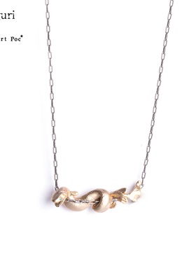 巡meguri精品Palnart poc皱鳃鲨项链深海活化石手作礼品精致独特