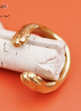 palnartpoc狮子爪ins女戒指