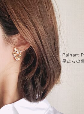 palnartpoc高级感女休闲耳钉