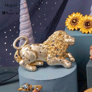 Palnart poc日系ins学院风2021年新款潮学生狮子座胸针男夏季高级